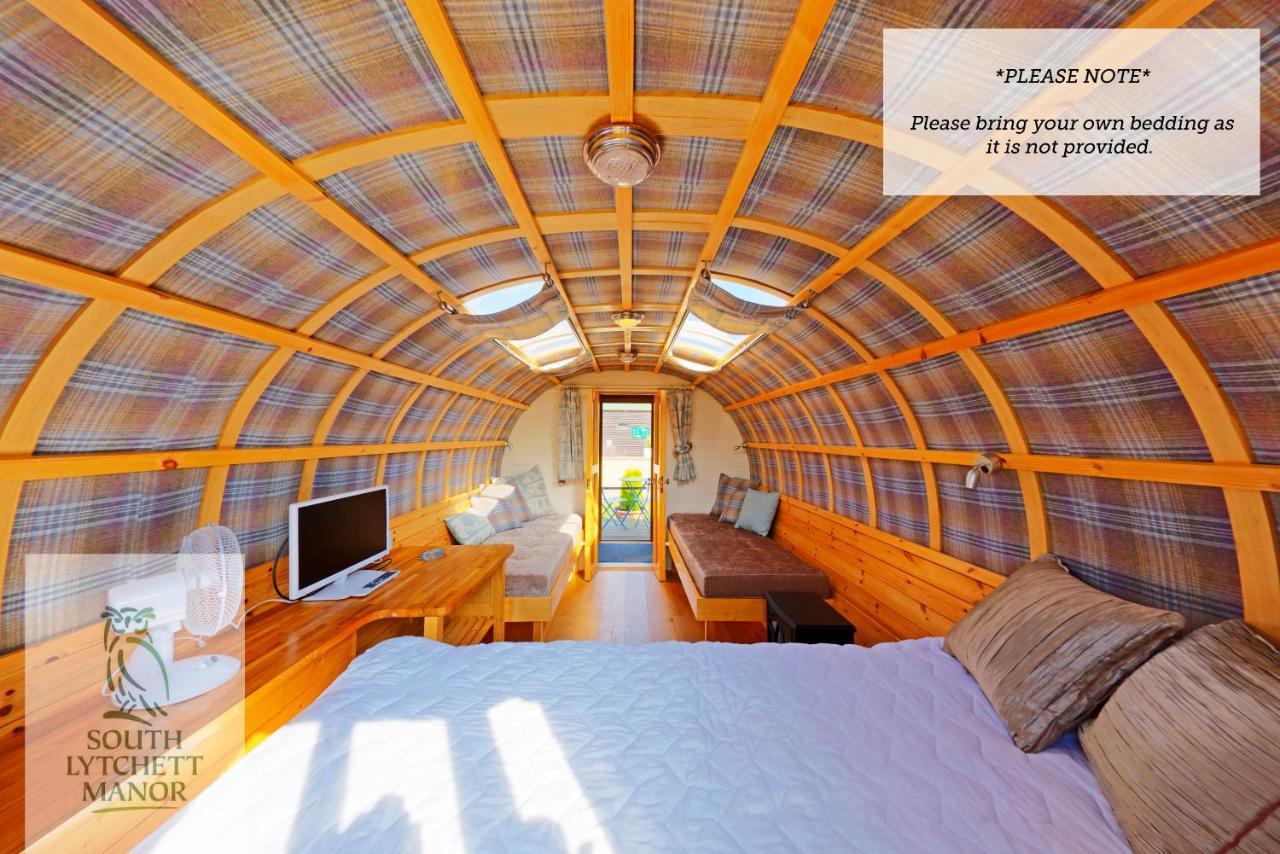 Glamping At South Lytchett Manor Hotel Poole Buitenkant foto