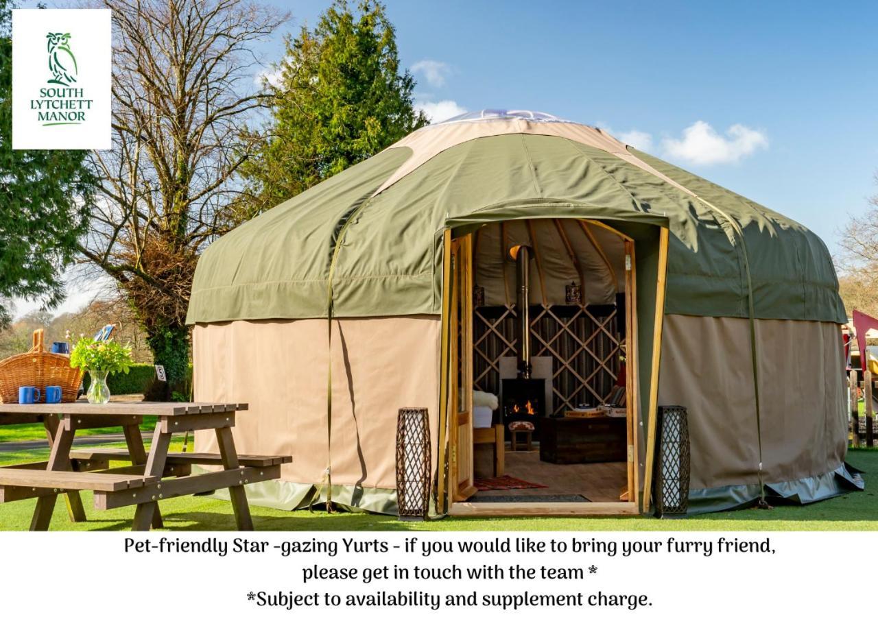 Glamping At South Lytchett Manor Hotel Poole Buitenkant foto