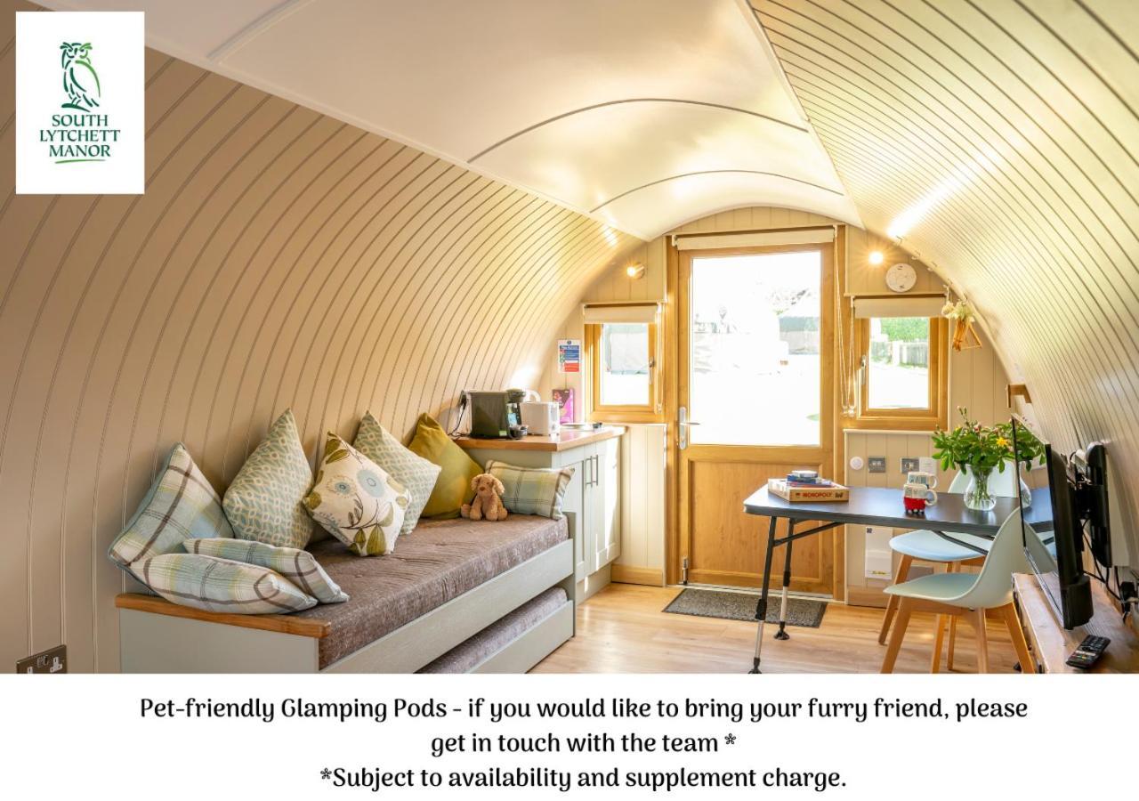 Glamping At South Lytchett Manor Hotel Poole Buitenkant foto