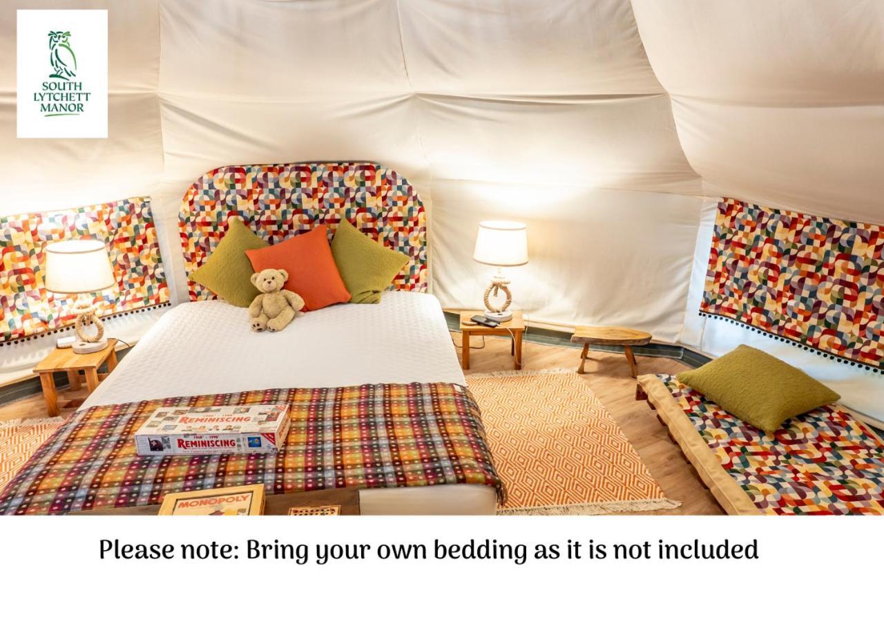 Glamping At South Lytchett Manor Hotel Poole Buitenkant foto