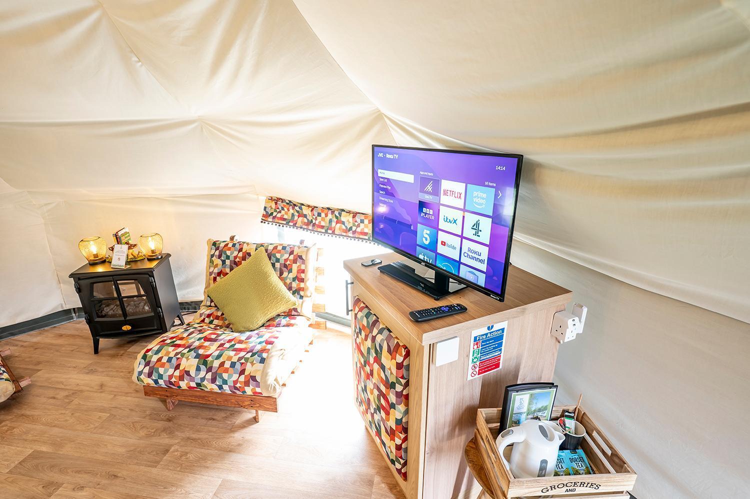 Glamping At South Lytchett Manor Hotel Poole Buitenkant foto